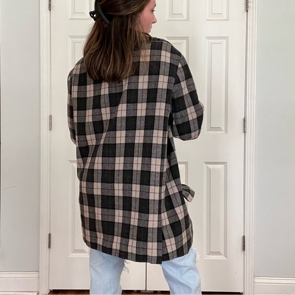 Talbots | Wool Plaid Coat Shacket - Picture 5 of 7